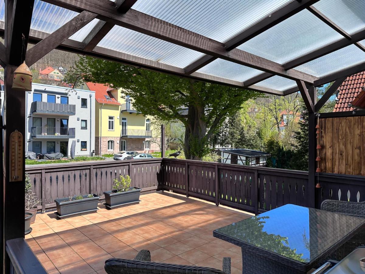 Schoene Altbauwohnung Mit Grosser Sonnenterrasse 鲁多尔施塔特 外观 照片